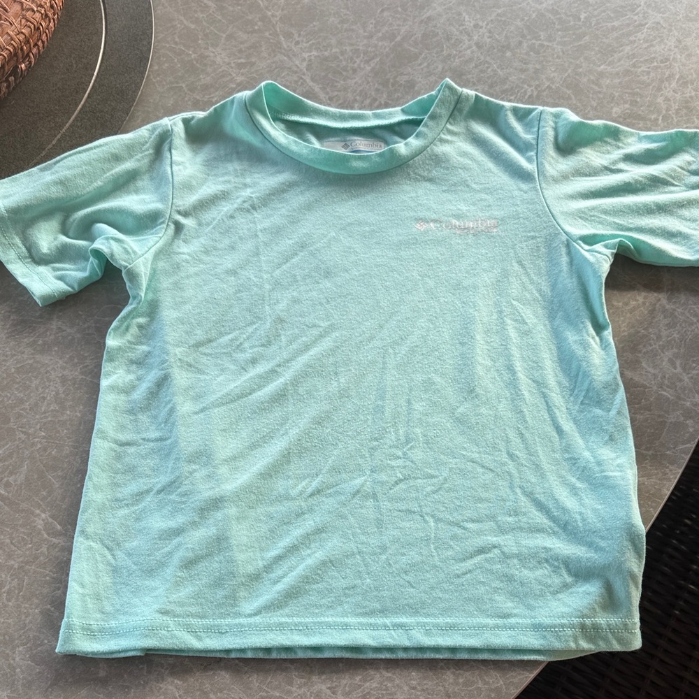 Columbia Mint Green Kids T-Shirt